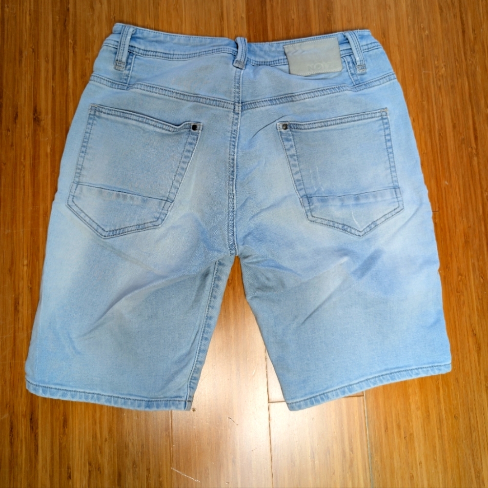 Men's Noize Blue Jean Shorts - Picture 2 of 3